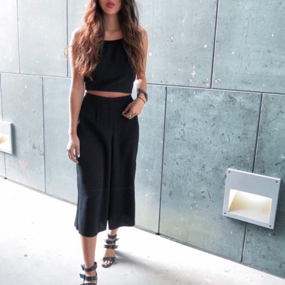 ARITZIA Babaton Lazarus Culottes in Black